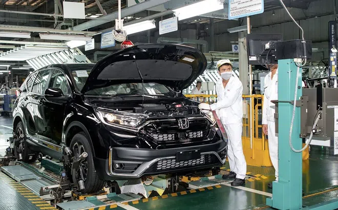 Xe sản xuất, lắp ráp trong nước sẽ tiếp tục được giảm lệ phí trước bạ