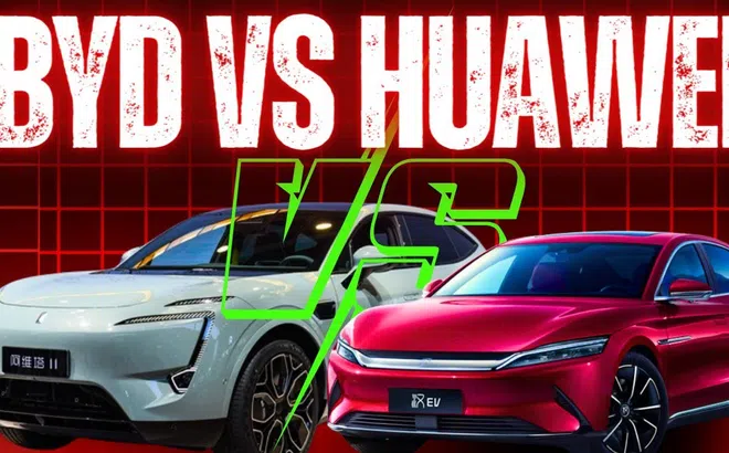 Huawei "bóng gió" về xe điện giá rẻ của ông trùm BYD