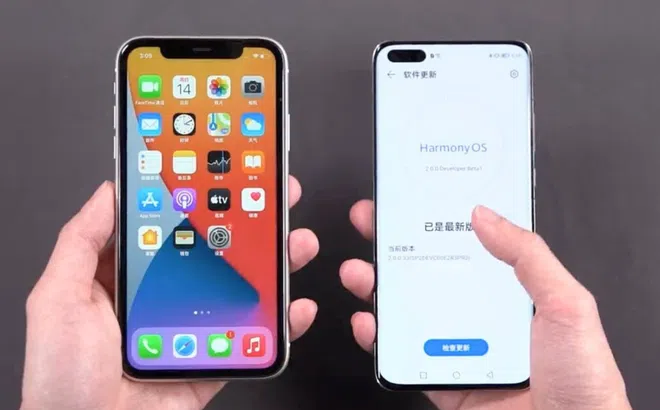 Hệ điều hành của Huawei lần đầu vượt qua iOS về thị phần