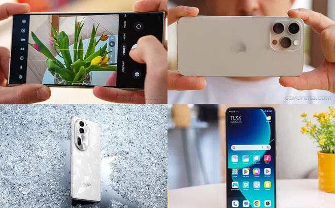 Top 4 điện thoại chụp ảnh siêu đẹp từ đắt đến rẻ ai cũng nên sở hữu: iPhone 15 Pro Max quyết chiến Galaxy S24 Ultra