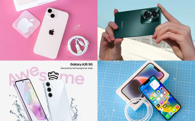 Tin công nghệ trưa 7/3: Galaxy M14 4G ra mắt, iPhone 14 giá rẻ, OPPO Reno11 F 5G ra mắt, Galaxy A35 & Galaxy A55 lộ diện