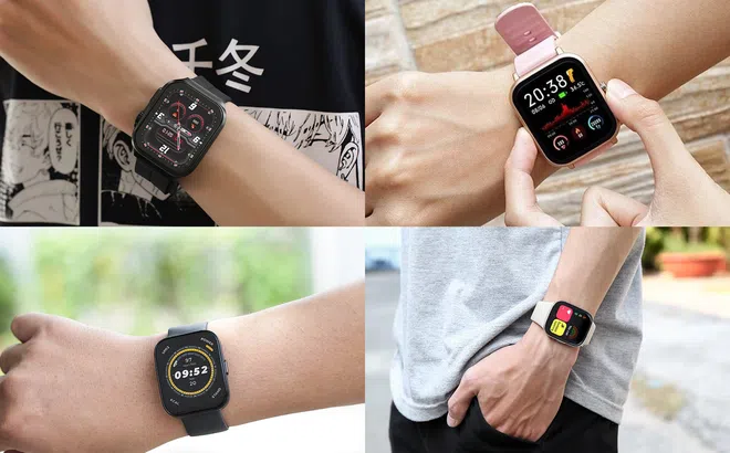 Top 4 chiếc đồng hồ thông minh giá rẻ dưới 2 triệu, thiết kế đẹp, tính năng hấp dẫn đáng mua nhất tháng 5/2024
