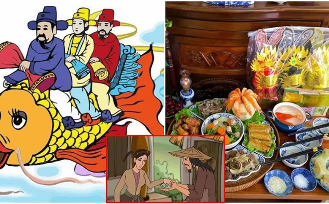 Điều ít biết về sự tích ông Công ông Táo ‘2 ông 1 bà’