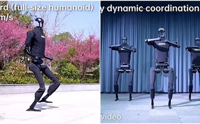 Kinh ngạc robot hình người của Trung Quốc chạy nhanh nhất thế giới, lập kỷ lục tốc độ thế giới mới