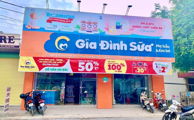 Gia Đình Sữa là hệ thống cửa hàng Mẹ và Bé được yêu thích tại Thanh Hóa.
