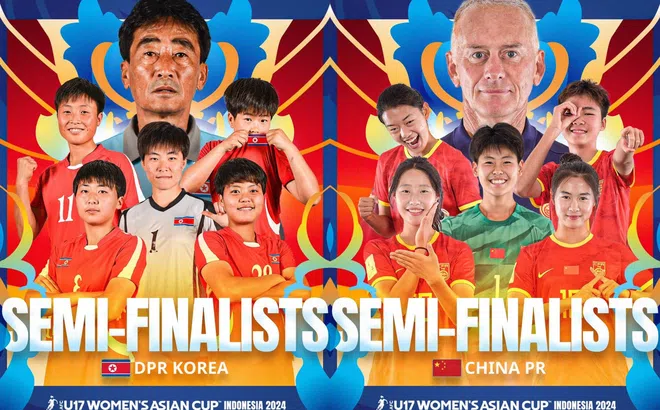 AFC nhận định trận bán kết Triều Tiên vs Trung Quốc ở giải châu Á