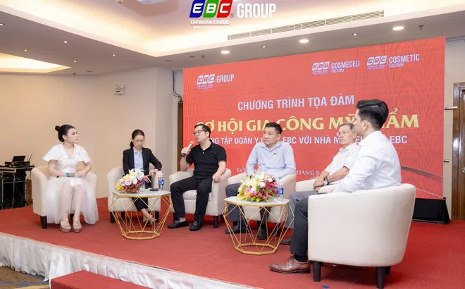 Tọa Đàm "Cơ Hội Kinh Doanh và Gia Công Mỹ Phẩm cùng Tập Đoàn EBC"