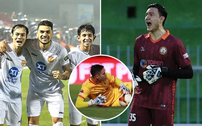Bảng xếp hạng V.League 2023/24 mới nhất: Văn Toàn rực sáng; Filip Nguyễn làm lu mờ Đặng Văn Lâm