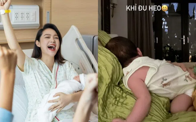 Minh Hằng hiếm hoi khoe cận quý tử đầu lòng, vẫn giữ 1 nguyên tắc 'bất di bất dịch'