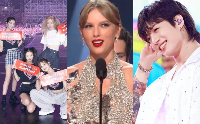 Kết quả lễ trao giải MTV VMAs 2023: BLACKPINK làm nên lịch sử, Jungkook (BTS) giành chiến thắng với 'Seven'