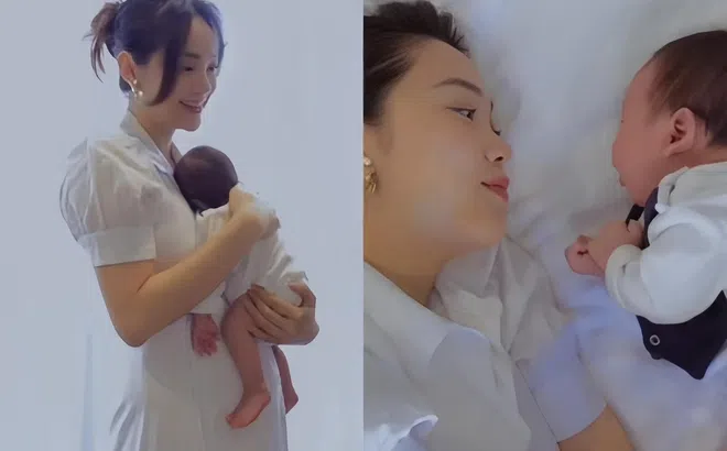 Minh Hằng bị stress hậu sinh quý tử, tái xuất rạng rỡ sau 1 tháng ở cữ
